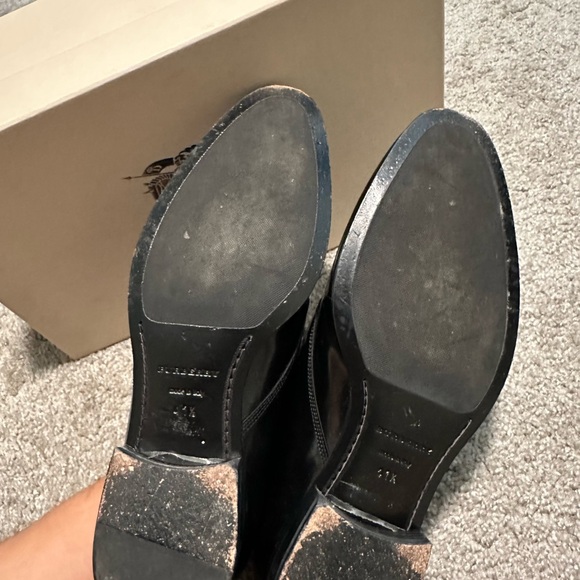 Burberry Men’s Derby Size 8.5 - Picture 3 of 4